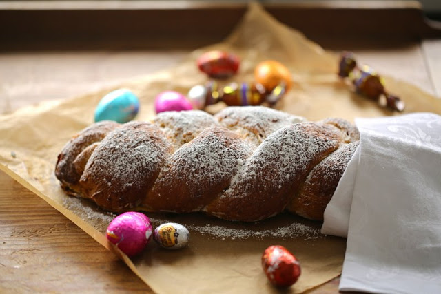 Osterzopf (Braided Easter Bread)