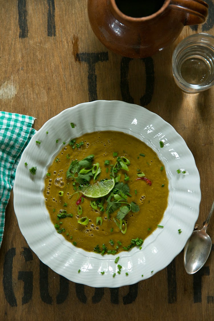 Russell James' Mexican tomato soup