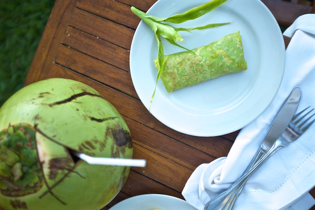 balinese dadar cake